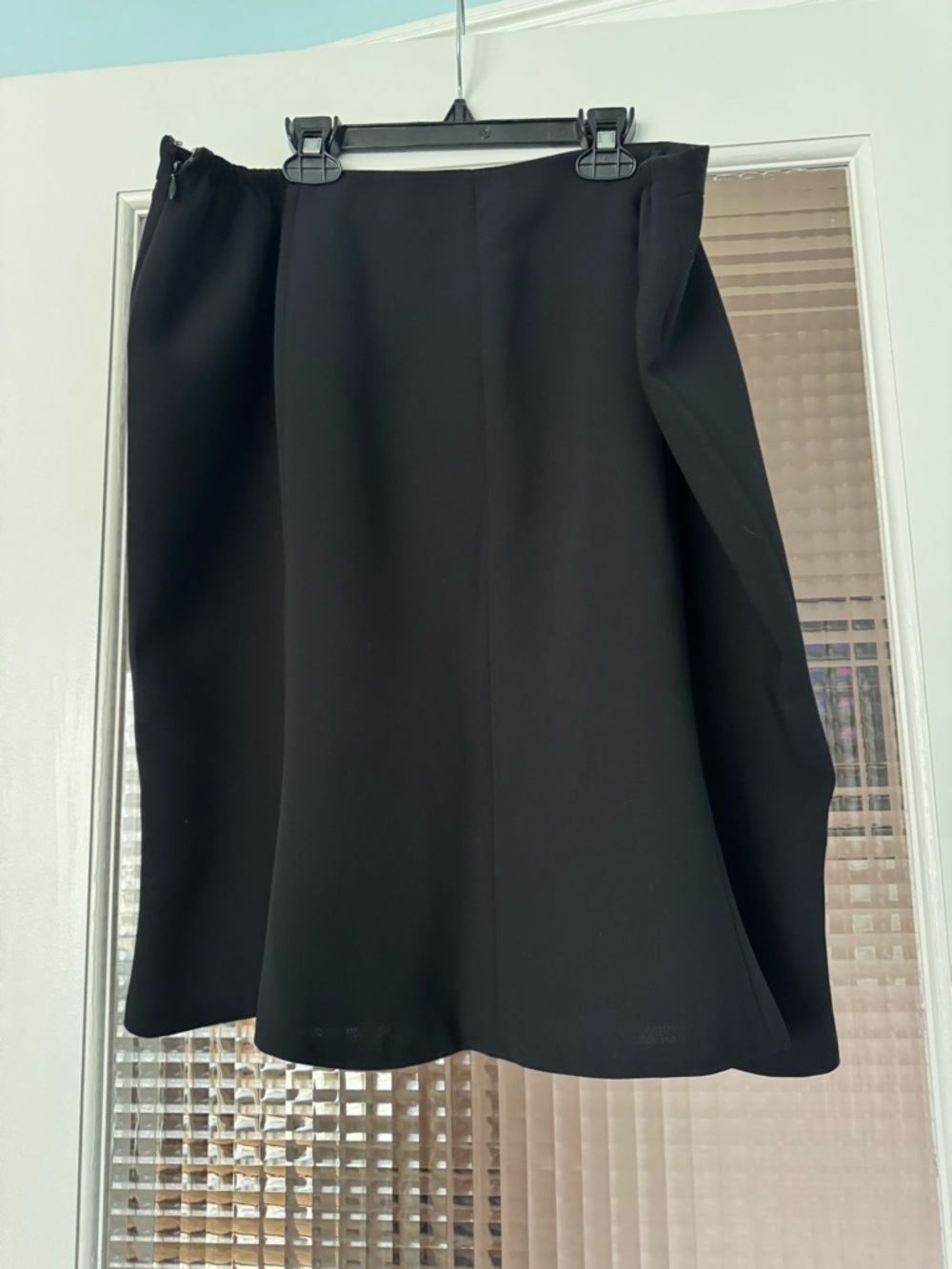 Talbots Black A-Line Skirt